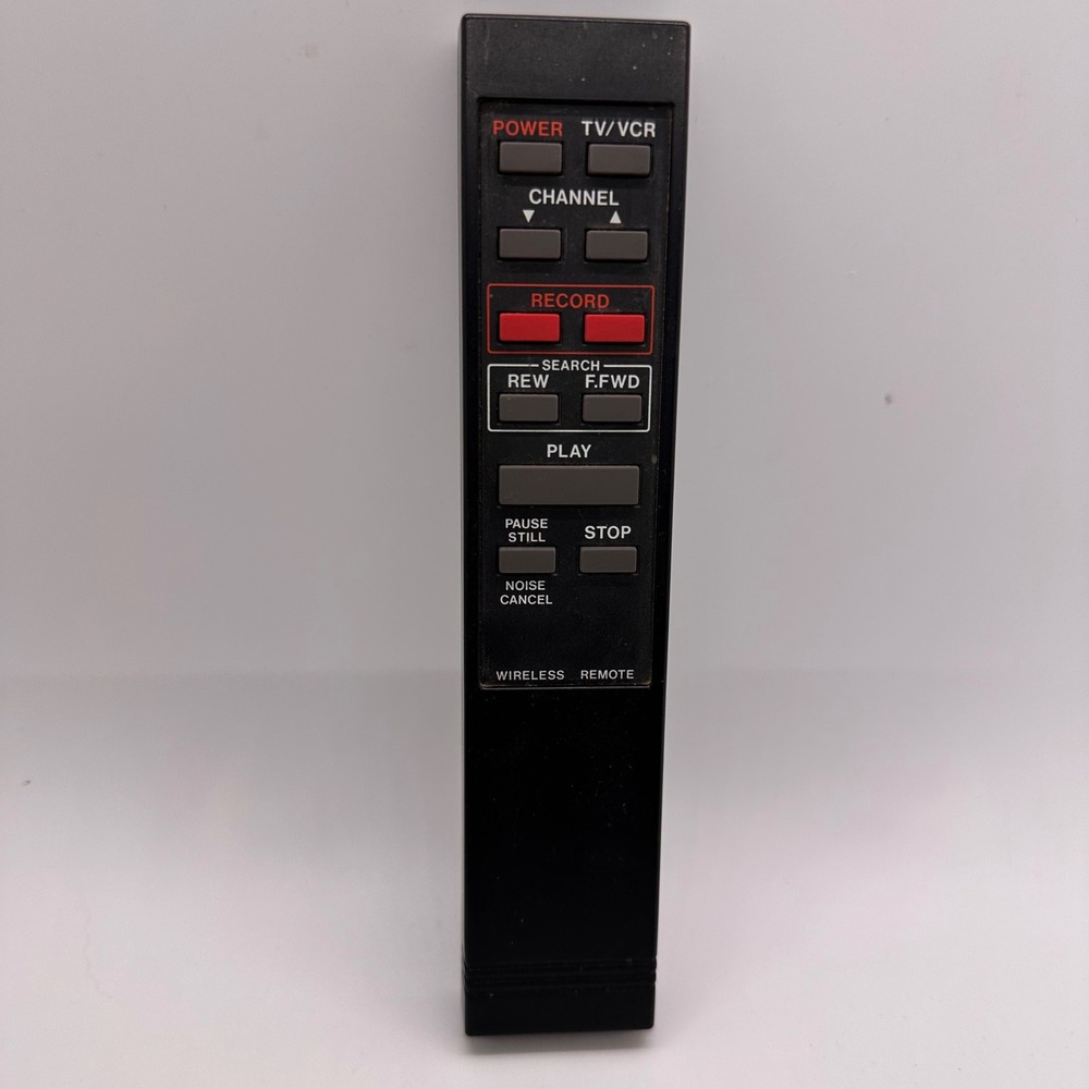 Vintage Universal Remote Control Power TV VCR Recorder Functions Wireless Remote